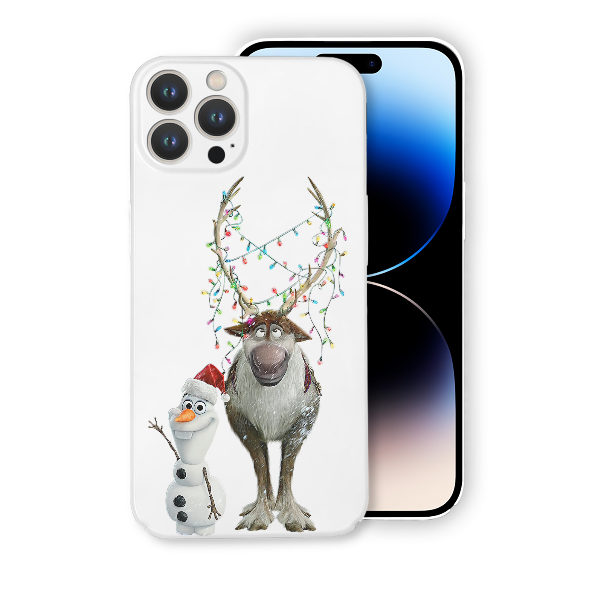（画像用） アナと雪の女王 アンナ エルサ Frozen Anna Elsa 【iPhone 14シリーズ対応】ハードケース